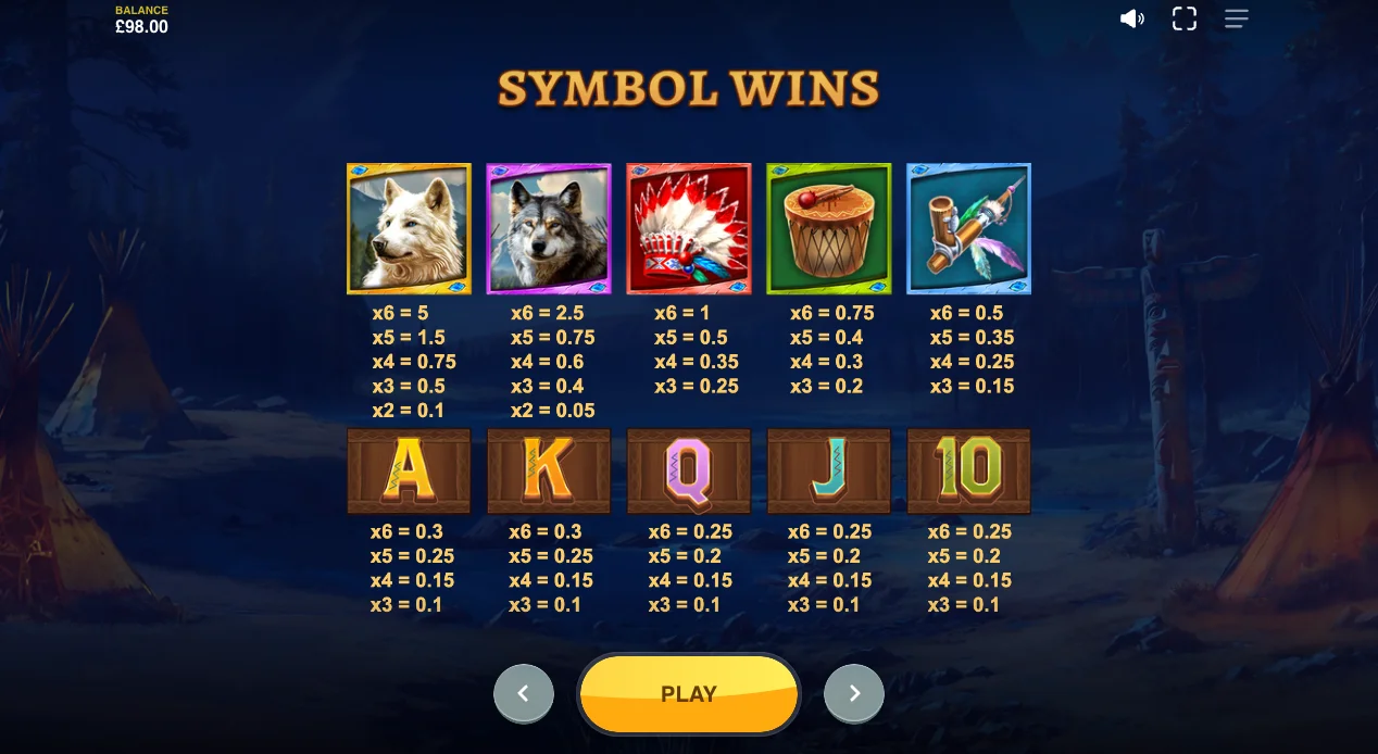 Wolf Stacks Megaways Slot Gameplay - Stacked Wild Wolf and Megaways Reels in Action